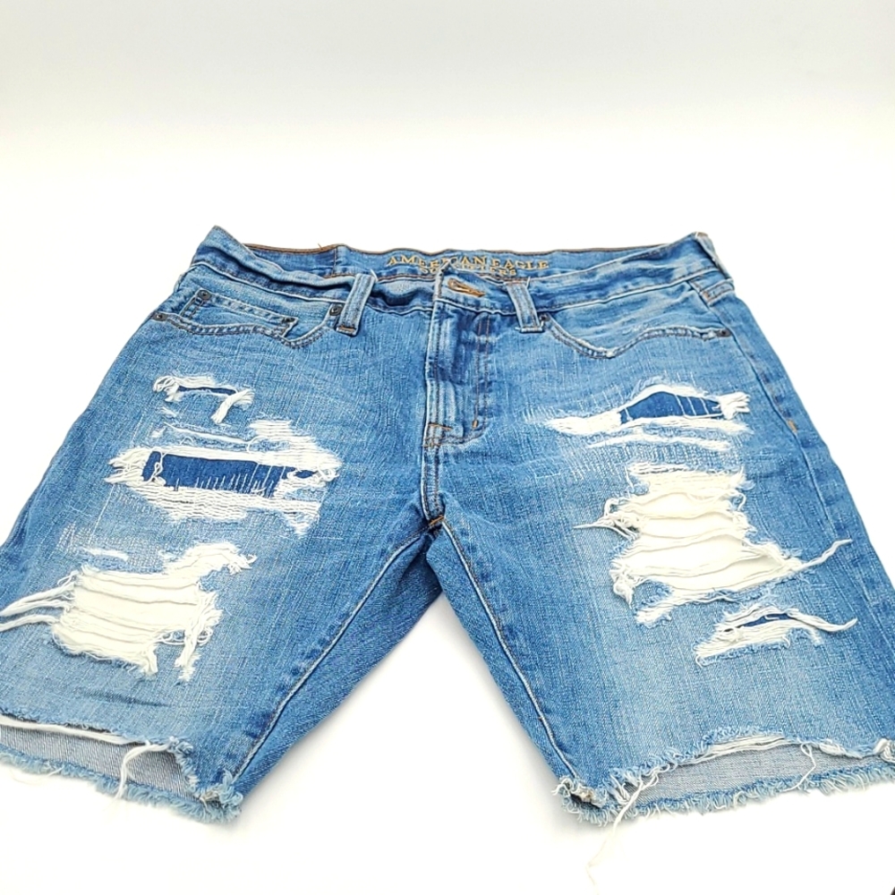 American Eagle Outfitters Distressed Jean Shorts Men's Size 30